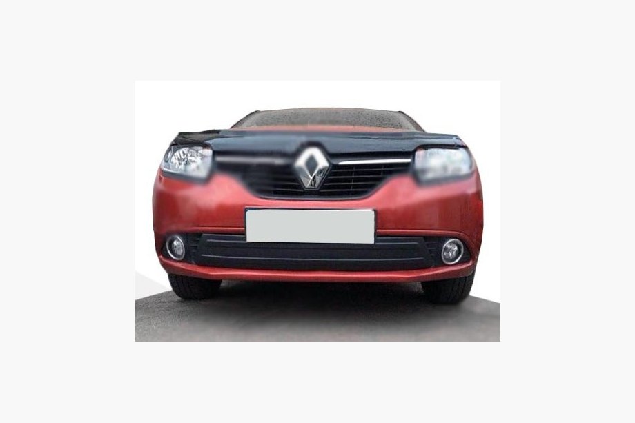 Renault Logan II 2013–2022 Zimný spodný kryt masky chladiča (2013-2015) Matná Image
