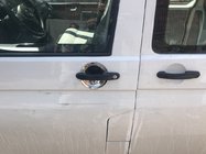 Volkswagen T5 Transporter 2003–2010 Kryty pod kľučky (nerez) OmsaLine – talianska nehrdzavejúca oceľ, 4 ks fotografia 9