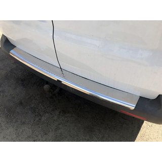 Ochranná lišta zadného nárazníka s ohybom (Carmos V1, oceľ) Volkswagen T5 Caravelle 2004–2010 fotografia 1