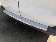 Volkswagen T5 Caravelle 2004–2010 Ochranná lišta zadného nárazníka s ohybom (Carmos V1, oceľ) fotografia 1