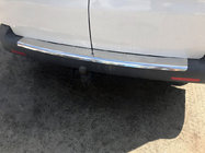 Volkswagen T5 2010–2015 Ochranná lišta zadného nárazníka s ohybom (Carmos V1, oceľ) fotografia 1