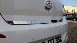 Hyundai I-20 2012–2014 Nerezová lišta hrany kufra fotografia 2