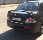 Mitsubishi Lancer 9 2004–2008 Nerezová lišta hrany kufra fotografia 1