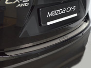 Mazda CX-5 2012–2017 Natanika nerezový kryt zadného nárazníka fotografia 1