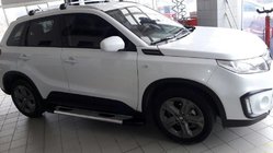 Suzuki Vitara 2015– Bočné nášľapy Bosphorus OLD Grey (2 ks, hliník) fotografia 2