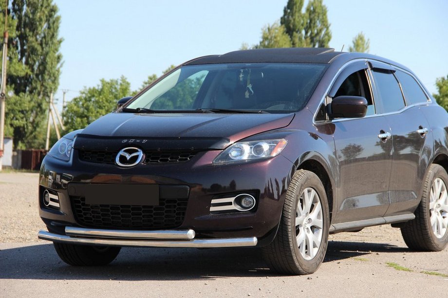 Mazda CX-9 2007–2016 Predný ochranný rám ST014 (nerez) Image