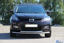 Mazda CX-9 2007–2016 Predný ochranný rám ST014 (nerez) fotografia 2