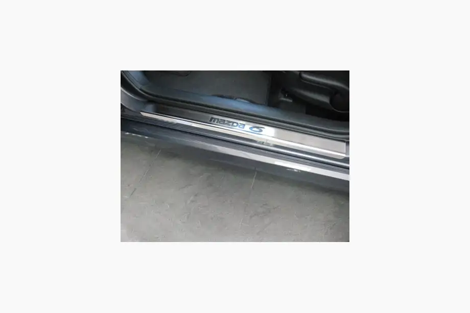 Mazda 6 2008–2012 Nerezové prahové lišty Nataniko (4 ks) Image