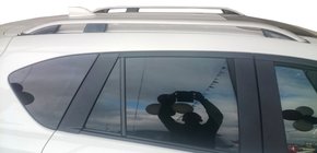 Mazda CX-5 2012–2017 Strešné lyžiny Skyport Grey (2 ks) fotografia 1