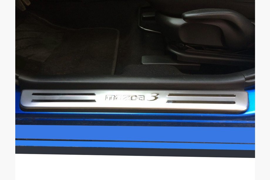 Mazda 3 2003–2009 Nerezové lišty prahov Libao (4 ks) Image