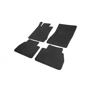 Gumové koberce do interiéru (4 ks, Polytep) Mercedes E-сlass W211 2002–2009 fotografia 1