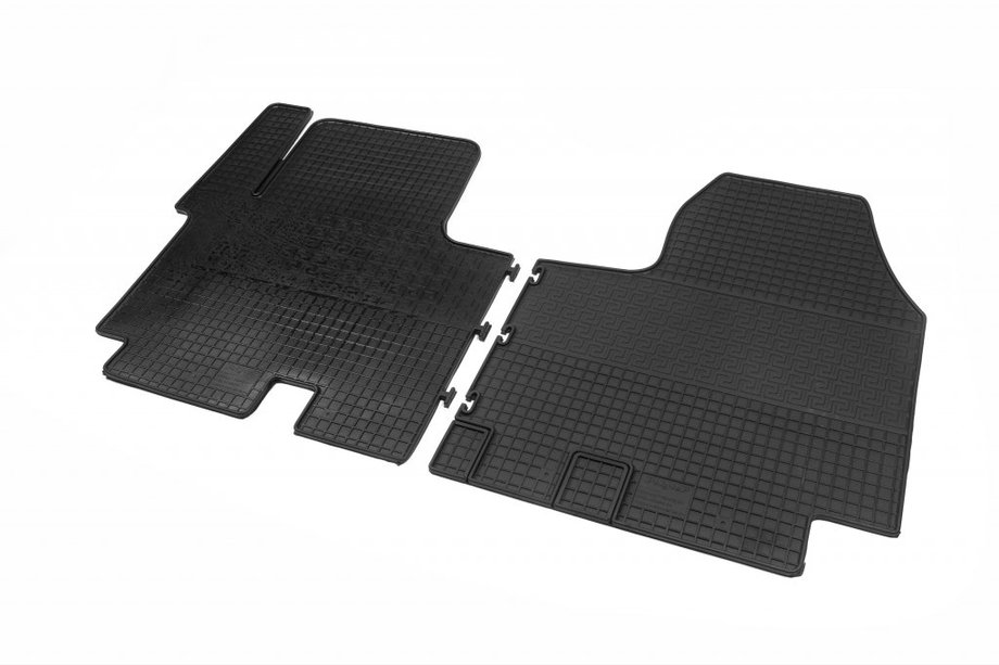 Nissan Primastar 2002–2014 Gumové rohože do interiéru (2 ks, Interplast) Image