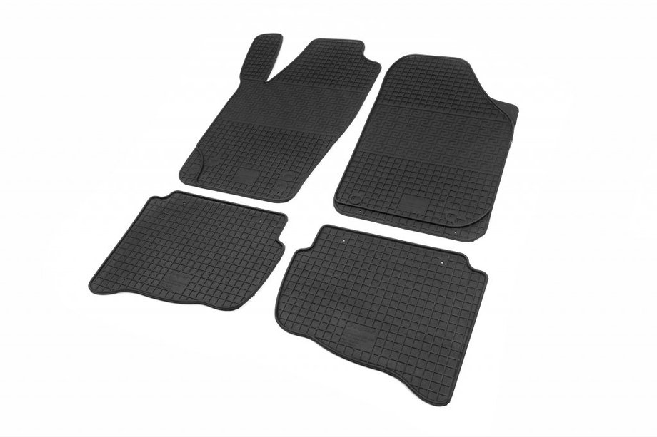 Skoda Fabia 2007–2014 Gumové koberce do interiéru (4 ks, Polytep) Image