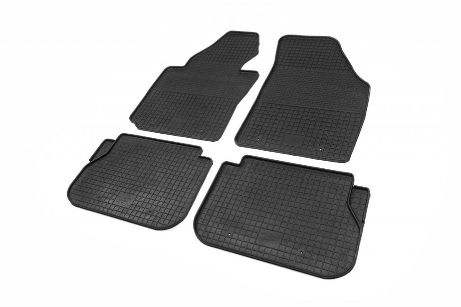 Volkswagen Caddy 2010–2015 Gumové koberce do interiéru (4 ks, Polytep) Image