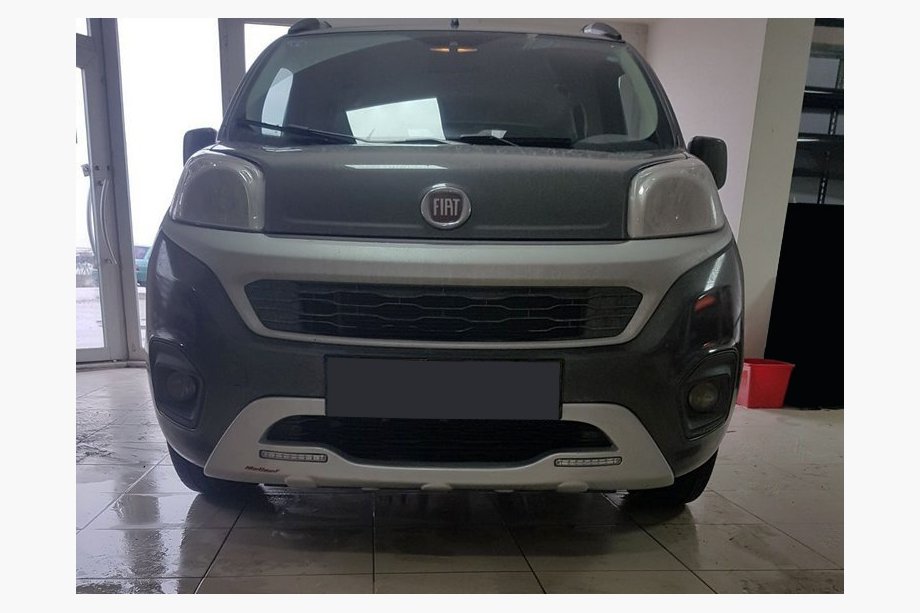 Citroen Nemo 2007–2017 Predný lip spojler s LED (2014+, na lakovanie) Image