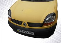 Renault Kangoo 1998–2008 Mračítka na svetlá (2 ks, čierny ABS) (2003-2008) Lesklá čierna fotografia 1