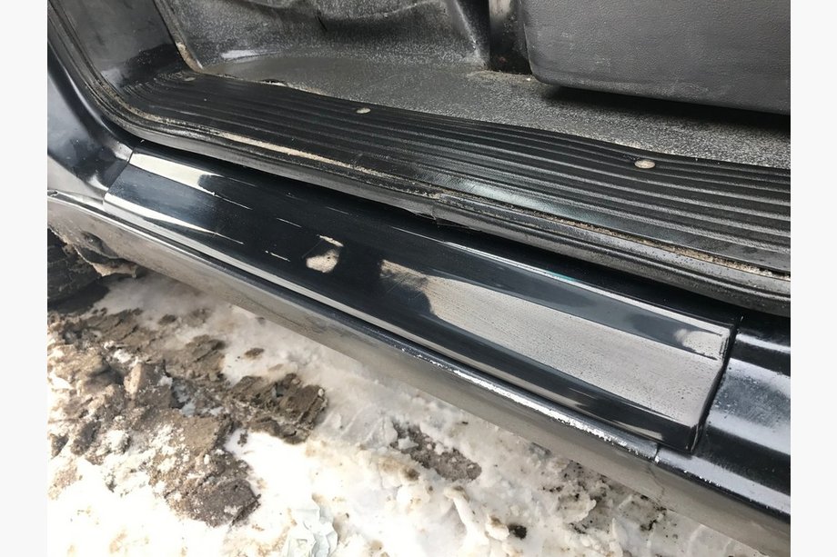 Mercedes Vito W638 1996–2003 ABS kryty prahov (2 ks, plast) Lesklé Fotografia 3