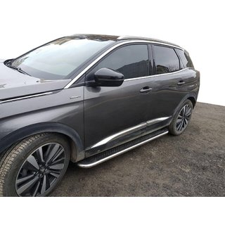 Bočné nášľapy Maydos V2 (2 ks, hliník/nerez) Peugeot 3008 2016–2023 fotografia 1