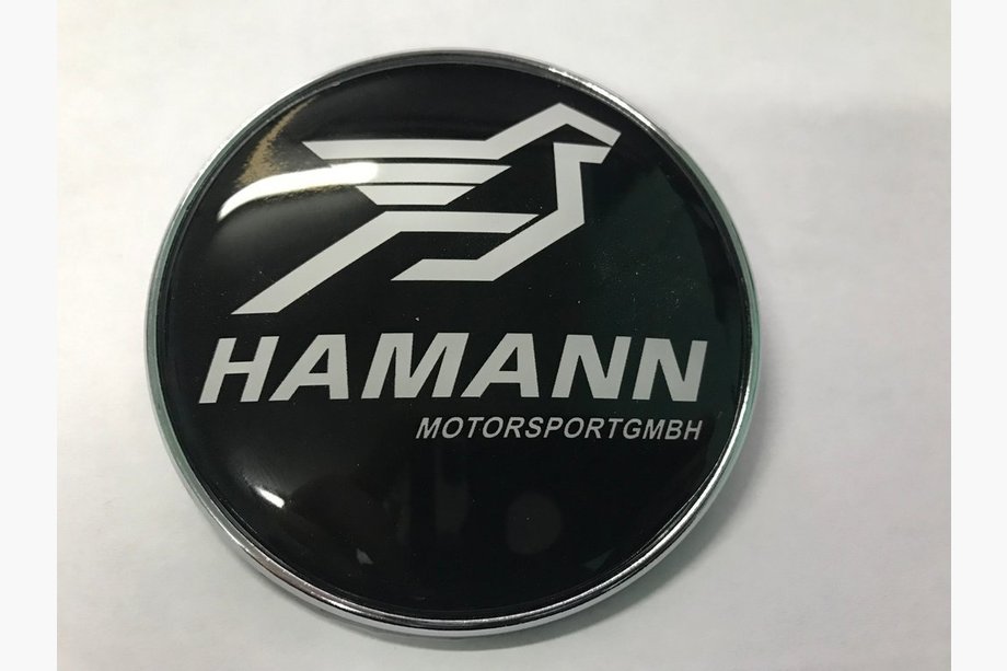 BMW rad 3 E36 1990–2000 Emblém Hamann, Turecko (Ø83,5 mm) Image