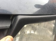 Mercedes Vito W638 1996–2003 Mračidlá na svetlá (čierne) Lesklá čierna fotografia 2
