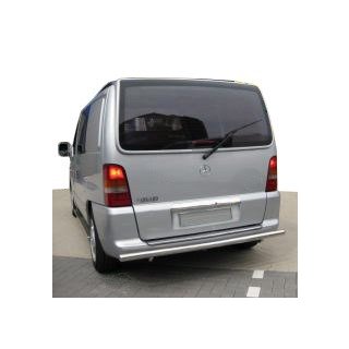Zadný ochranný oblúk AK002 (nerez) Mercedes Vito W638 1996–2003 fotografia 1