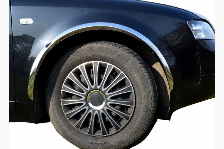 Audi A4 B6 2000–2004 Nerezové lemy blatníkov (4 ks) Image