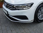 Volkswagen Passat B8 2015–2023 Chrómové lišty na predný nárazník (2019+, 3 ks, nerez) fotografia 1