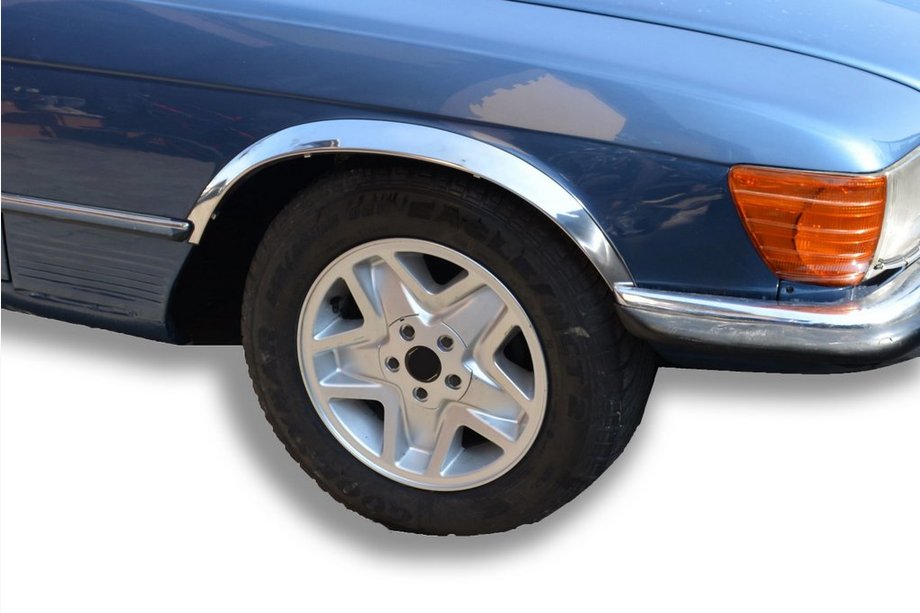 Mercedes W107 1971–1989 Nerezové lemy blatníkov (4 ks) Image