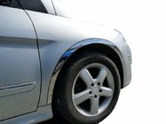 Mercedes B-class W246 2011–2018 Nerezové lišty lemov blatníkov (2011-2014, 4 ks, nerez) fotografia 1