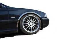 BMW 5. séria E39 1996–2003 Nerezové lemy blatníkov (4 ks) fotografia 1