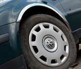Volkswagen Passat B5 1997–2005 Nerezové lemy blatníkov (4 ks) Kombi, 1996-2000 fotografia 1