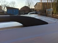 Mercedes Viano 2004–2014 Čierne strešné lyžiny ELITE (plastová pätka) Krátky rázvor (Short, Compact) fotografia 7