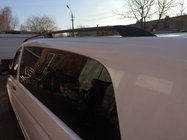 Mercedes Viano 2004–2014 Čierne strešné lyžiny ELITE (plastová pätka) Krátky rázvor (Short, Compact) fotografia 8