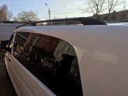 Mercedes Viano 2004–2014 Čierne strešné lyžiny ELITE (plastová pätka) Krátky rázvor (Short, Compact) fotografia 9