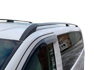 Mercedes Viano 2004–2014 Čierne strešné lyžiny ELITE (plastová pätka) Krátky rázvor (Short, Compact) fotografia 1