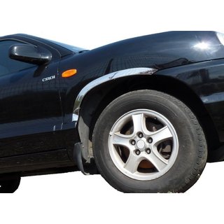 Nerezové lemy blatníkov (4 ks) Hyundai Santa Fe 1 2000–2006 fotografia 1