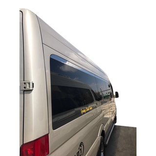 Horné okenné lišty (nerez) Volkswagen Crafter 2006–2016 fotografia 1