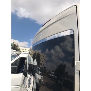 Horné okenné lišty (nerez) Volkswagen Crafter 2006–2016 fotografia 2