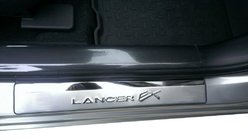 Mitsubishi Lancer X 2008– AKCIA!! Chrómové kryty prahov Lancer EX fotografia 1