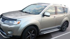 Peugeot 4007 2007–2013 Bočné nášľapy typu X5 (2 ks, hliník) fotografia 1