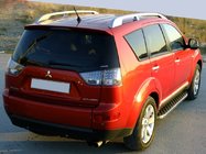 Peugeot 4007 2007–2013 Bočné nášľapy BlackLine (2 ks, hliník) fotografia 1