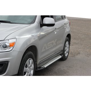 Bočné nášľapy Allmond Grey (2 ks, hliník) Mitsubishi ASX 2010–2023 fotografia 1
