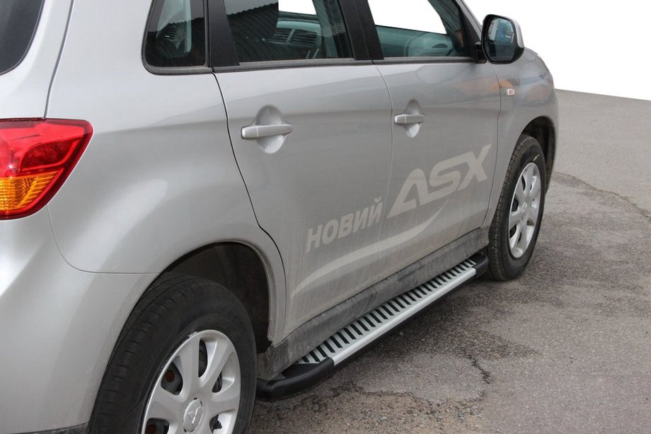 Mitsubishi ASX 2010–2023 Bočné nášľapy Line (2 ks, hliník) Image