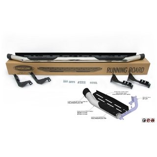 Bočné nášľapy Amazon Inox (2 ks, nerez) fotografia 4