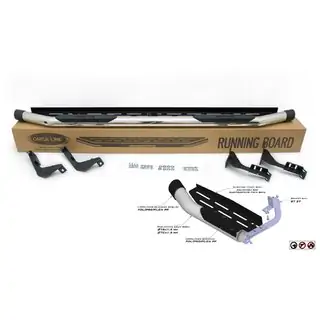 Bočné nášľapy Amazon Inox (2 ks, nerez) fotografia 4