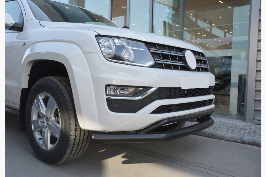 Volkswagen Amarok 2010–2022 Predný dvojitý ochranný rám Vegas 2016-2021 (čierny) Image