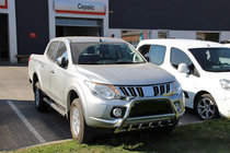 Mitsubishi L200 2015–2024 Predný ochranný rám WT003 (nerez) fotografia 3