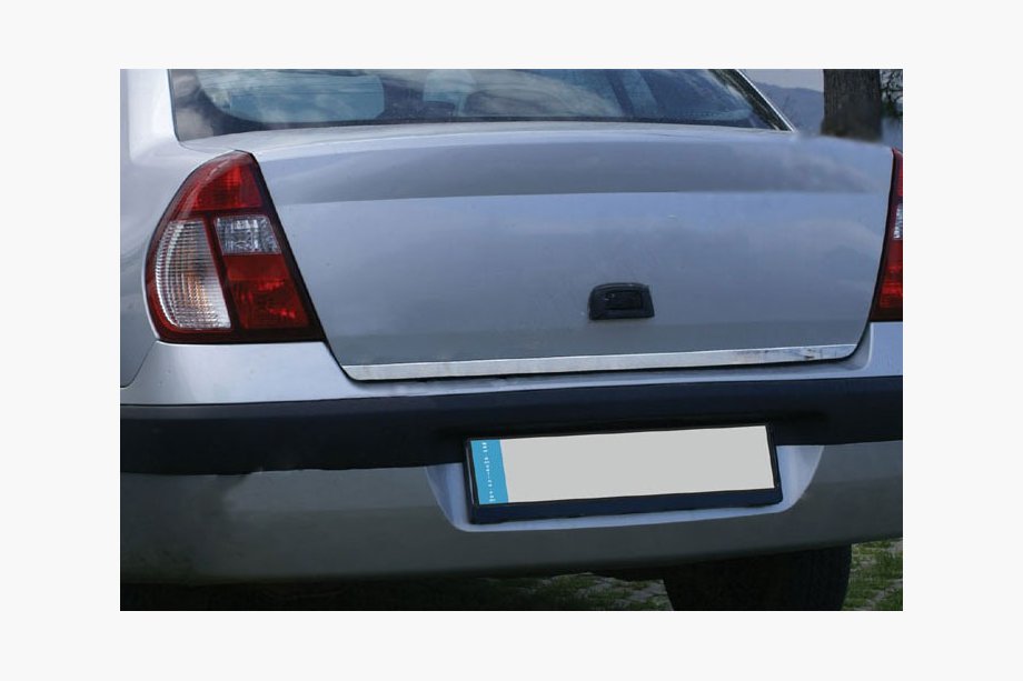 Renault Symbol 1999–2008 Lišta na hranu veka kufra (Sedan, nerez) Image