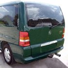 Mercedes Vito W638 1996–2003 Chrómový rámček ŠPZ Carmos fotografia 1