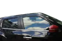 Nissan Juke 2010–2019 Okenné lišty (4 ks, nerez) fotografia 4